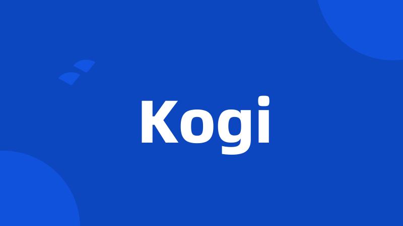 Kogi