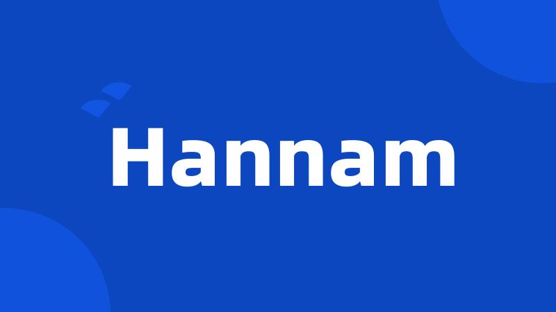 Hannam