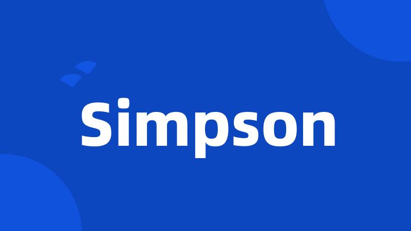 Simpson