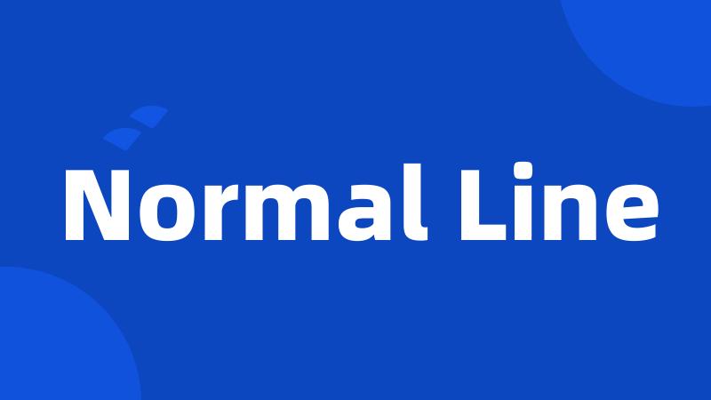 Normal Line