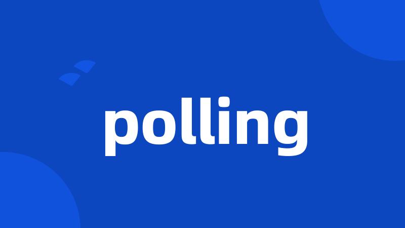 polling