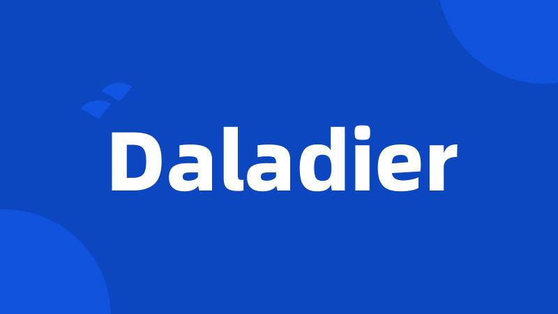 Daladier