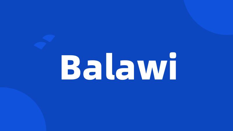 Balawi