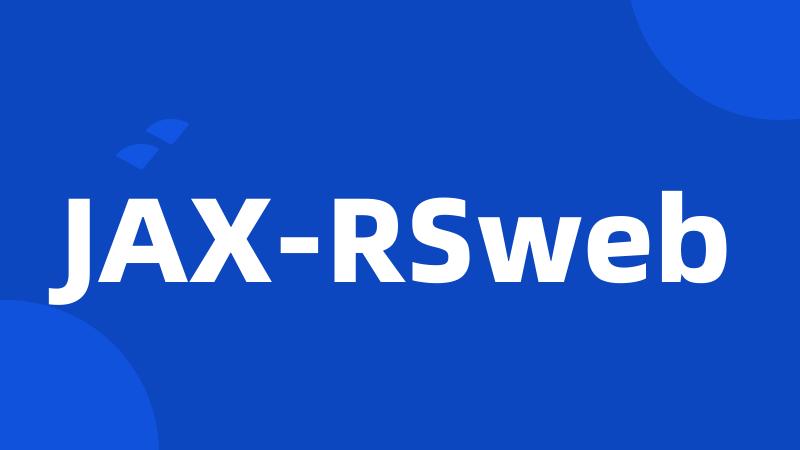 JAX-RSweb