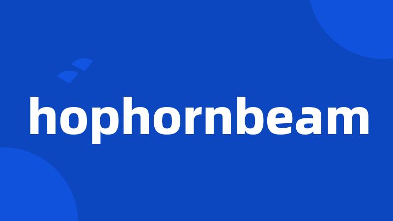 hophornbeam