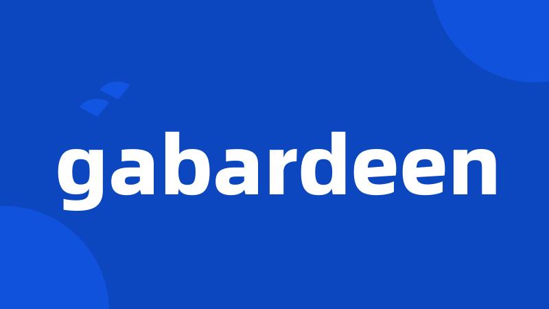 gabardeen