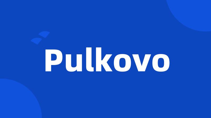 Pulkovo