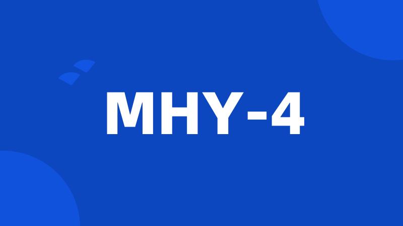 MHY-4