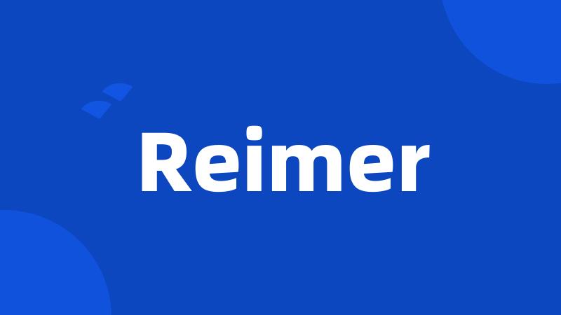 Reimer
