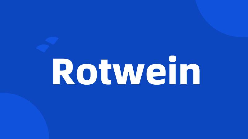 Rotwein