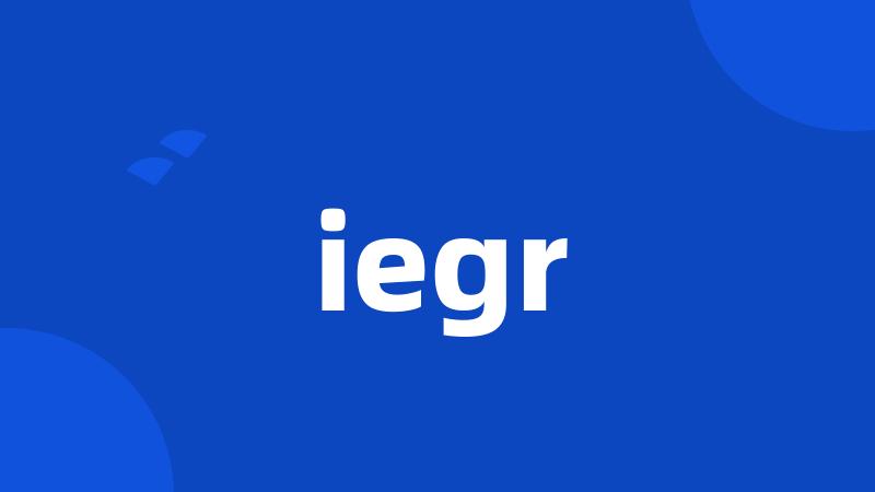 iegr