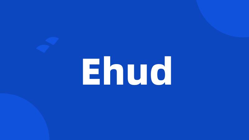 Ehud