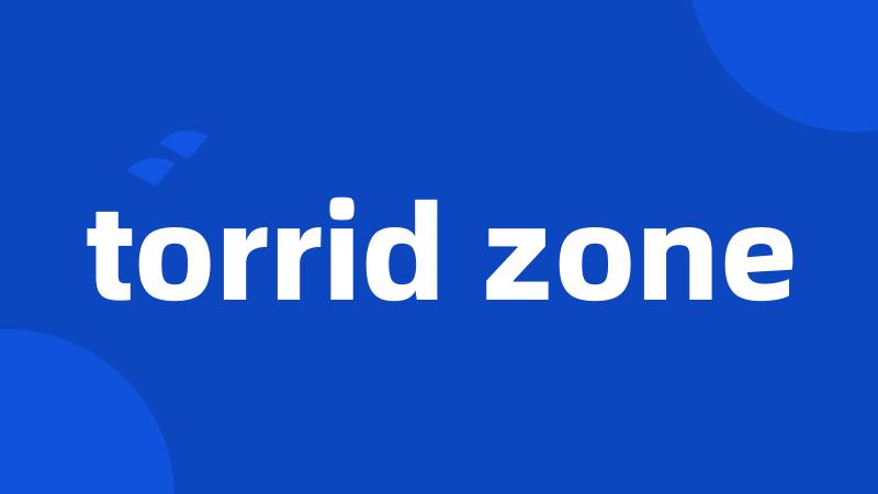 torrid zone
