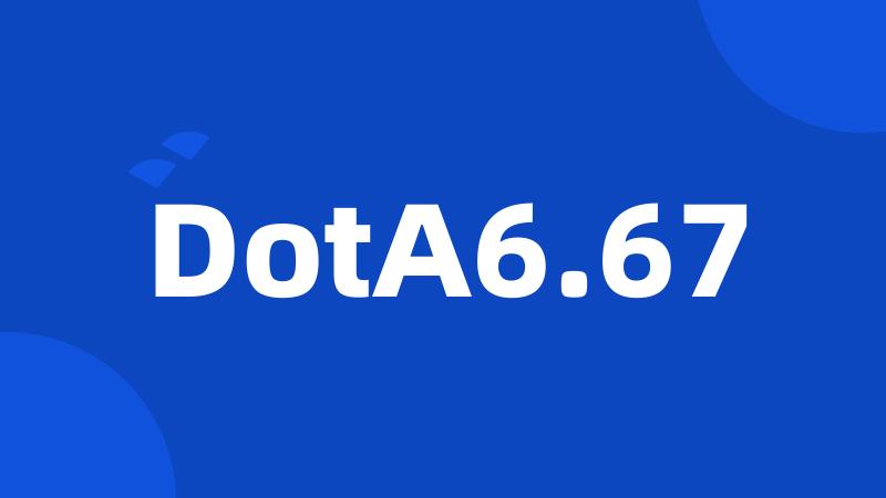 DotA6.67
