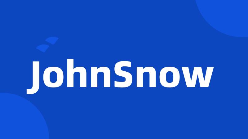 JohnSnow