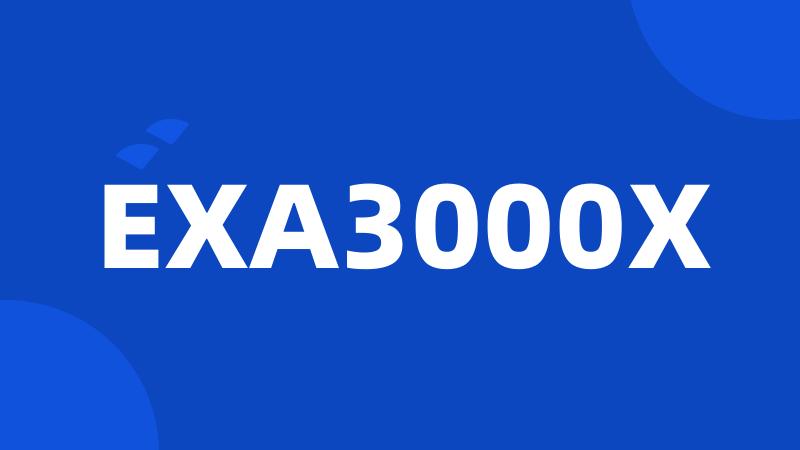 EXA3000X