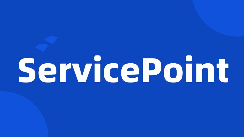 ServicePoint