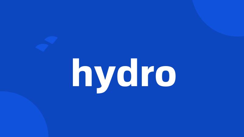 hydro