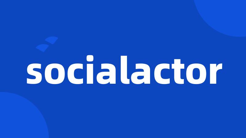 socialactor