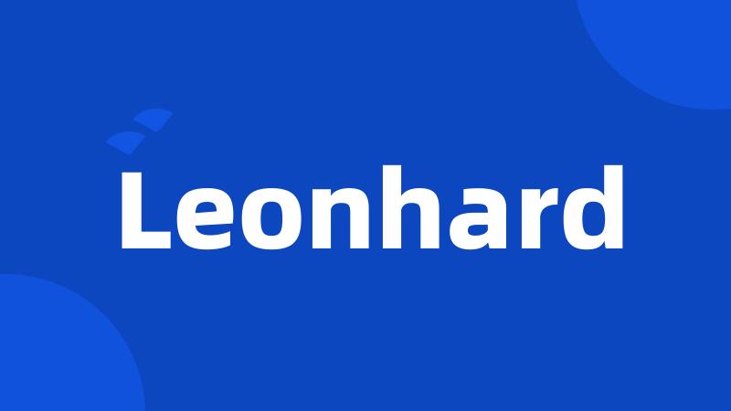 Leonhard