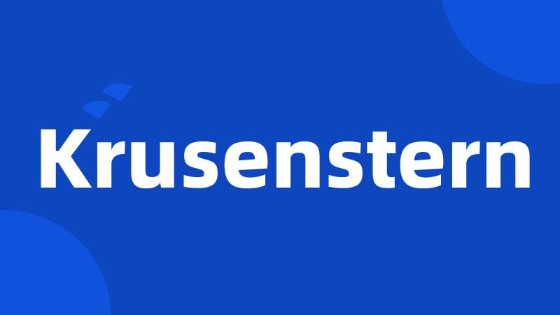 Krusenstern