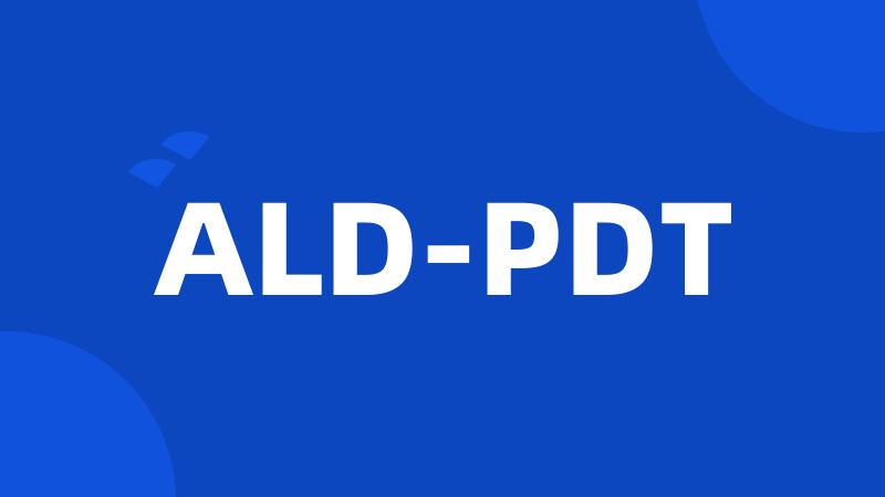 ALD-PDT