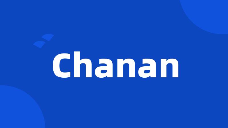 Chanan