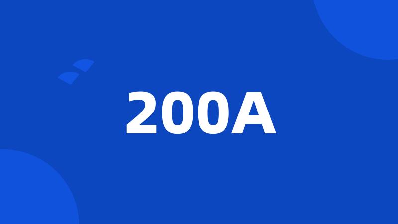 200A