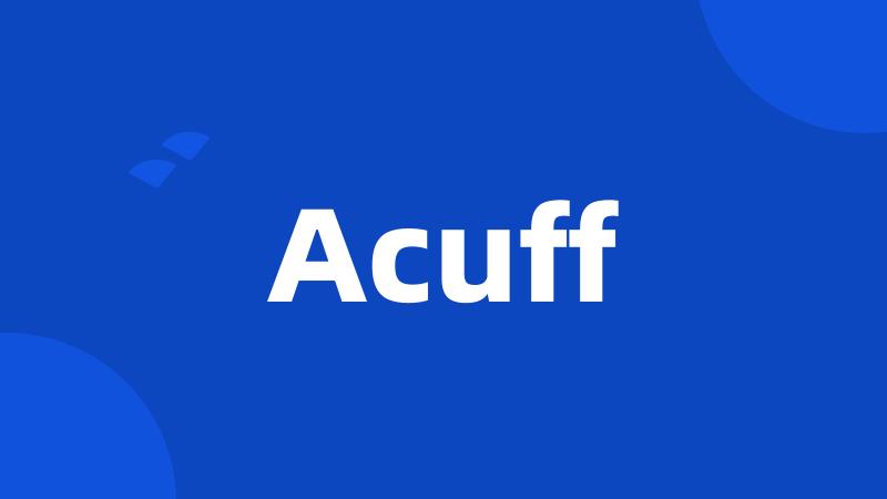 Acuff