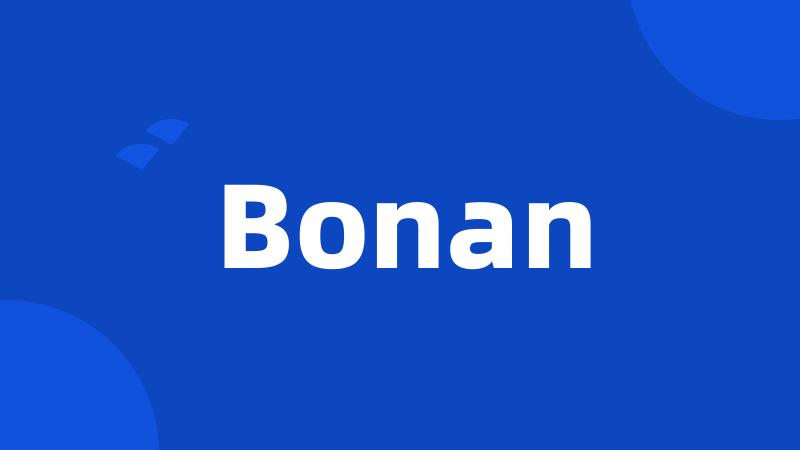 Bonan