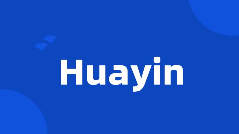 Huayin