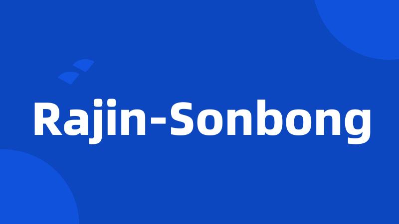 Rajin-Sonbong