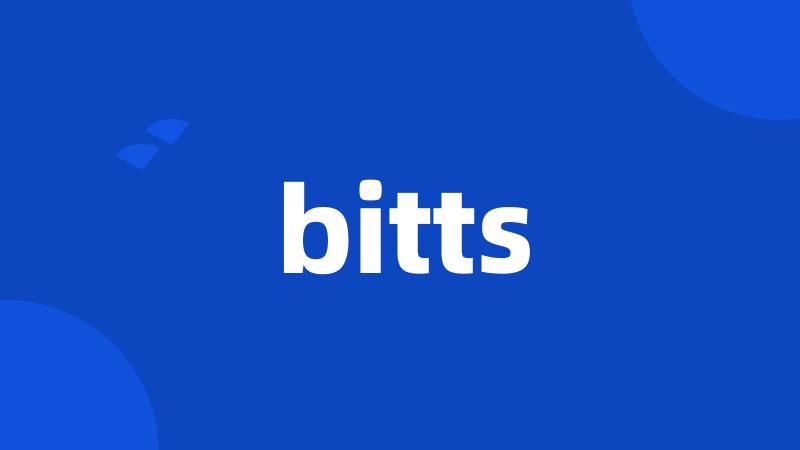 bitts