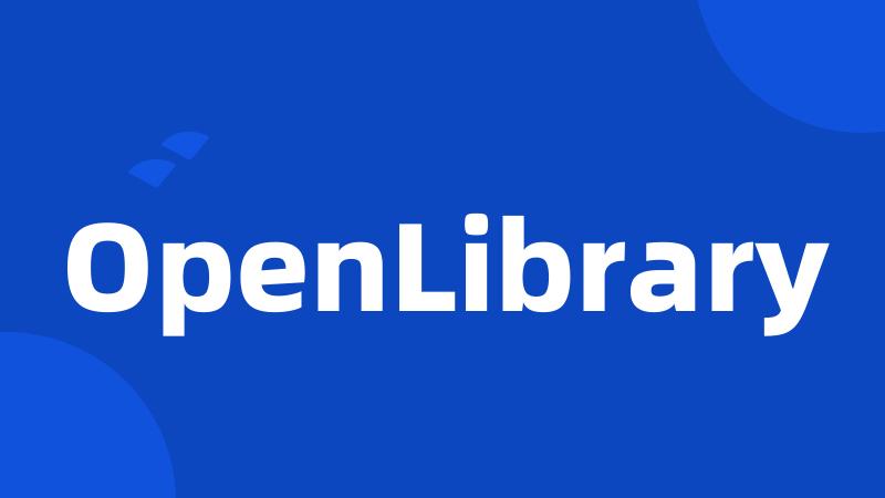OpenLibrary