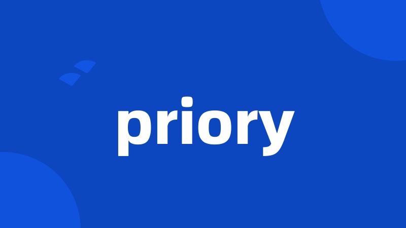 priory