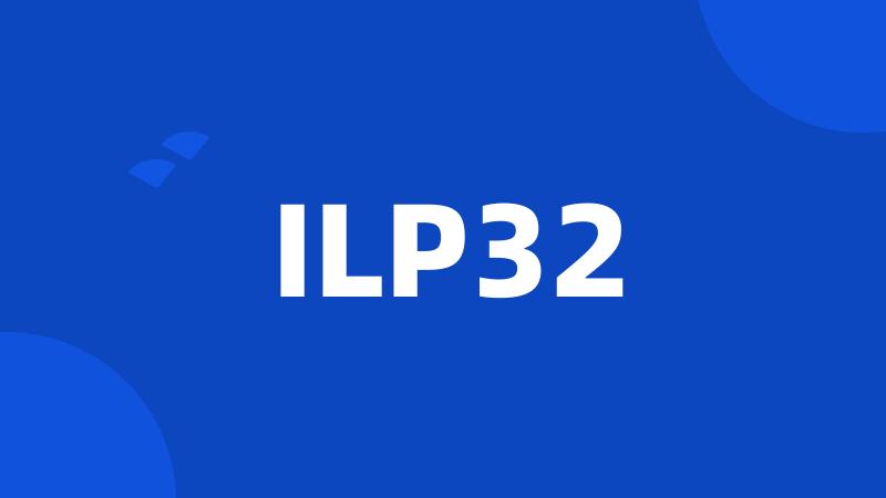 ILP32