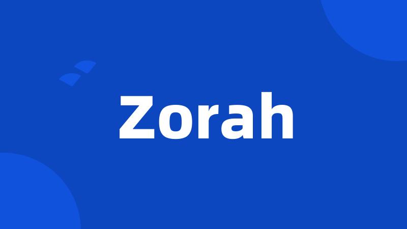 Zorah