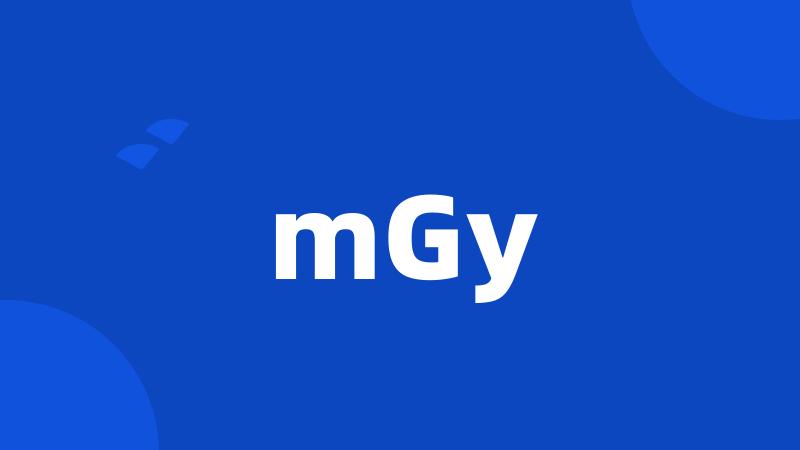 mGy