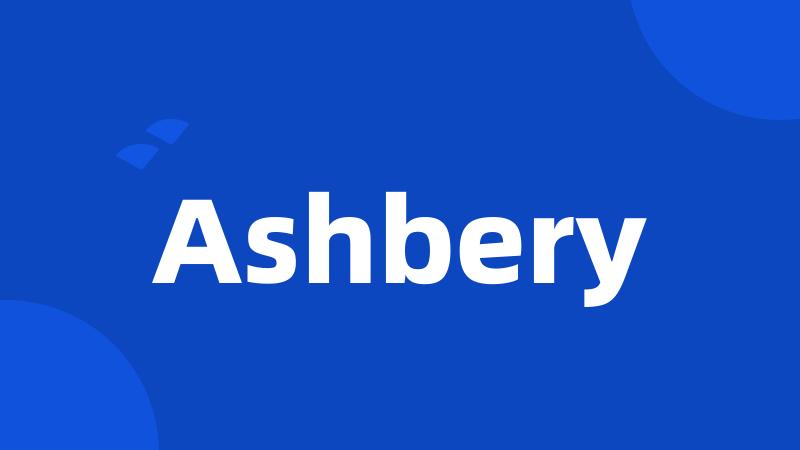 Ashbery