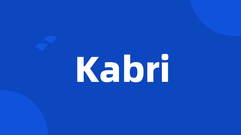 Kabri