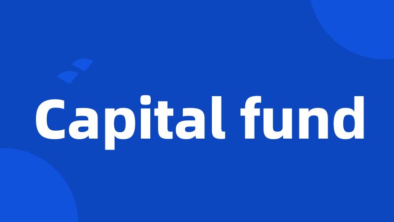 Capital fund