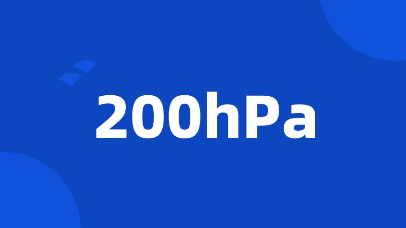 200hPa