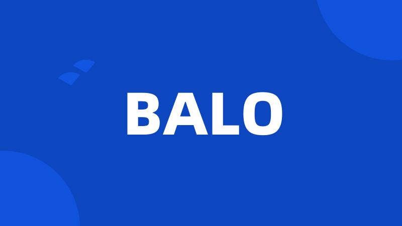 BALO