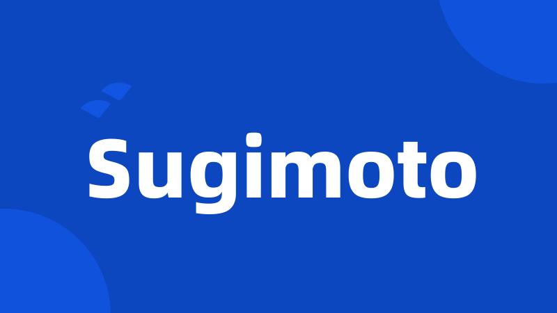 Sugimoto