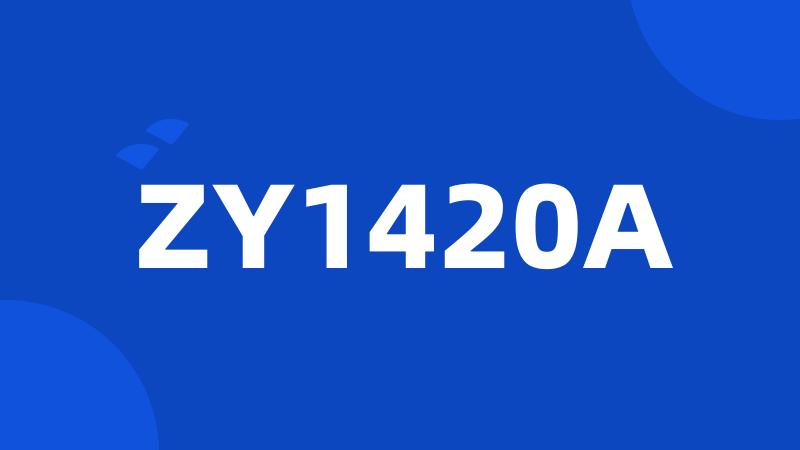 ZY1420A