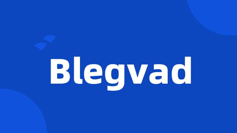 Blegvad