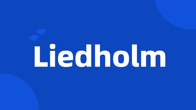 Liedholm