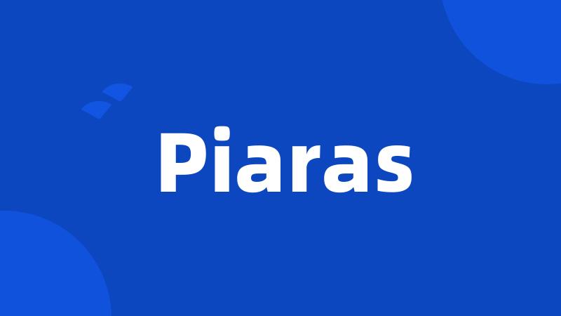 Piaras