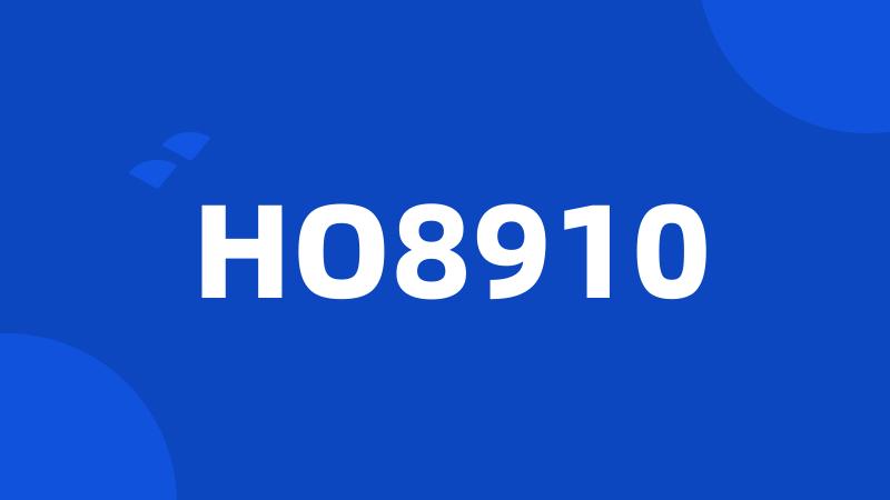 HO8910