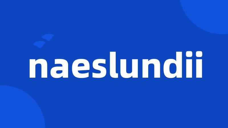 naeslundii